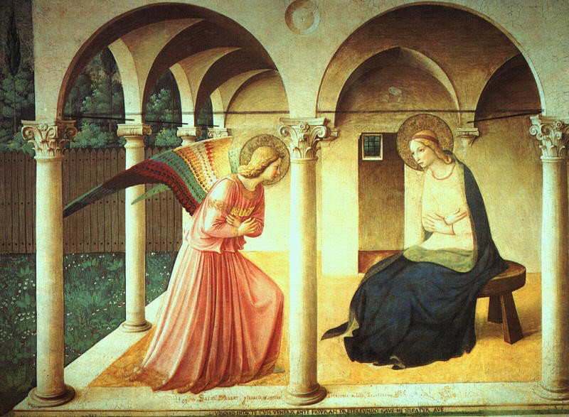 FRa Angelico - L'annonce faite à Marie